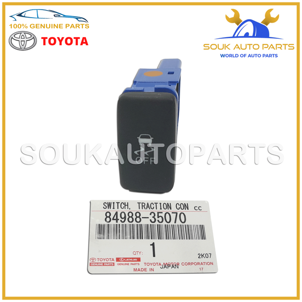 84988-35070 Genuine Toyota TRACTION CONTROL SWITCH 84988-35070 OEM