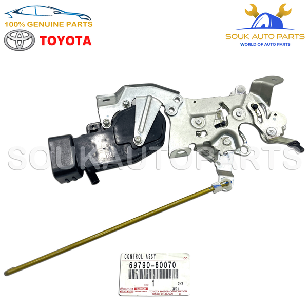 69790-60070 Genuine Toyota BACK DOOR LOCK CONTROL ASSY FOR LAND CRUISER & LX470