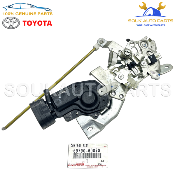 69790-60070 Genuine Toyota BACK DOOR LOCK CONTROL ASSY FOR LAND CRUISER & LX470