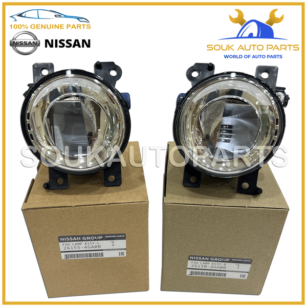 26150-4GA0B 26155-4GA0B Genuine Nissan FOG LAMP SET RH & LH For Q50/60 QX50 QX80