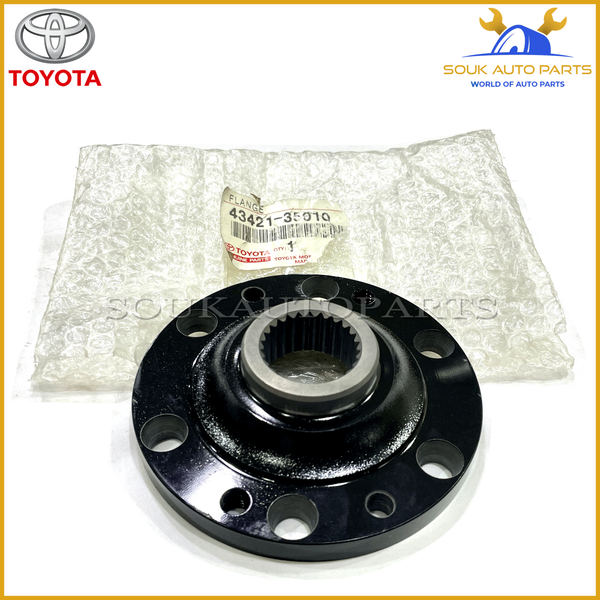 43421-35010 Genuine Toyota FLANGE, FRONT AXLE OUTER SHAFT, RH/LH 4342135010
