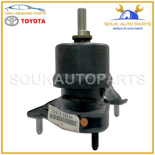 12372-28200 Genuine Toyota INSULATOR, ENGINE MOUNTING,LH (FOR TRANSVERSE ENGINE)
