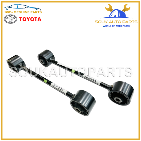 48710-35050 Genuine Toyota UPPER CONTROL ARM SET (2 Pcs), RH/LH 4RUNNER PRADO