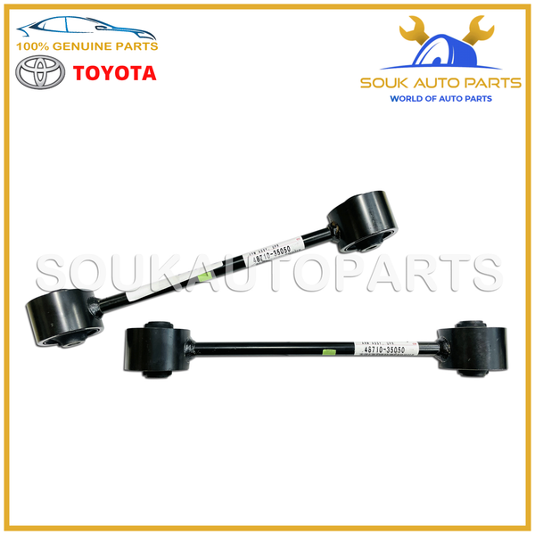 48710-35050 Genuine Toyota UPPER CONTROL ARM SET (2 Pcs), RH/LH 4RUNNER PRADO