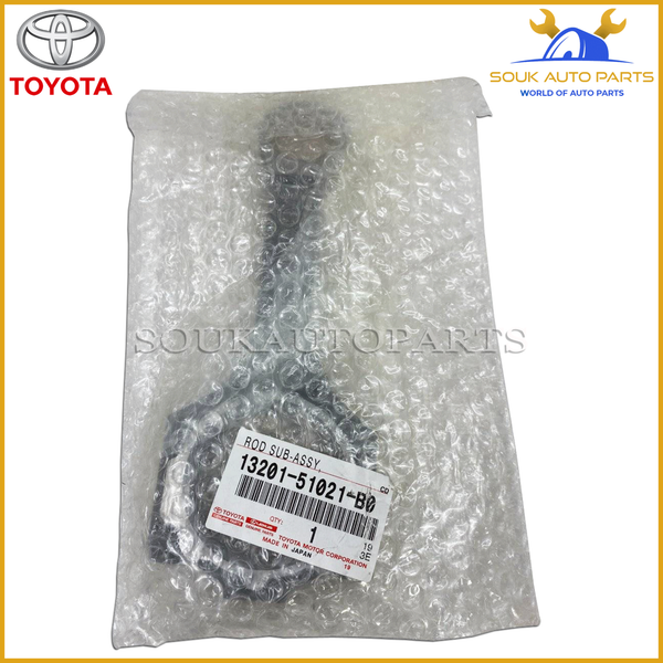 13201-51021-B0 Genuine Toyota CONNECTING ROD SUB-ASSY 1VDFTV Lexus LX450d LX570
