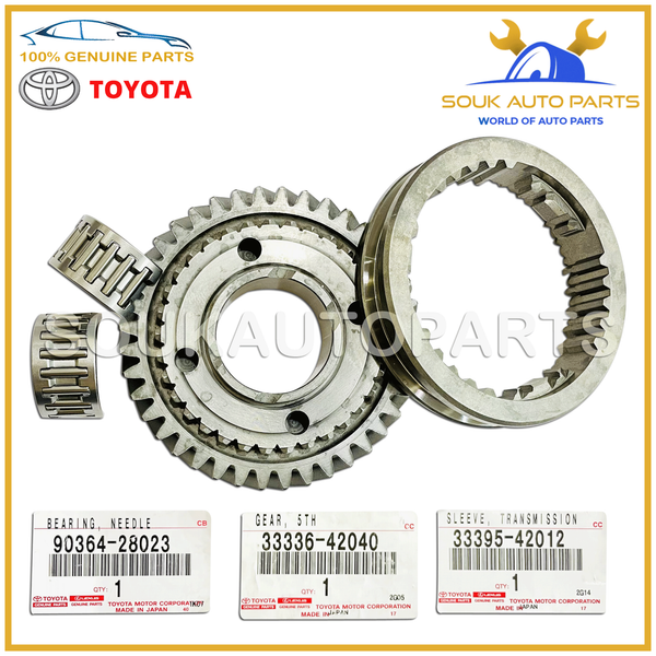 33336-42040 Genuine Toyota 5TH GEAR 40 TEETH REPAIR KIT COROLLA RAV4 CAMRY