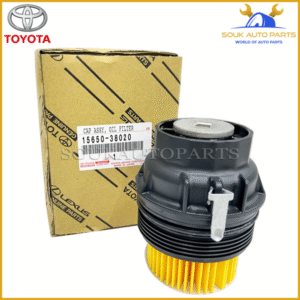 15650-38020 Genuine Toyota OIL FILTER HOUSING CAP ASSY 1565038020 OEM