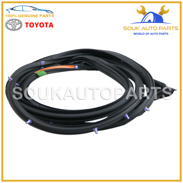 67861-60101 Genuine Toyota WEATHERSTRIP, FRONT DOOR, RH 6786160101 OEM