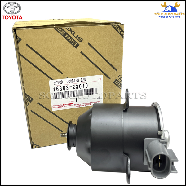 16363-23010 Genuine Toyota MOTOR, COOLING FAN 1636323010 OEM