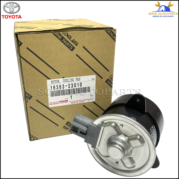 16363-23010 Genuine Toyota MOTOR, COOLING FAN 1636323010 OEM