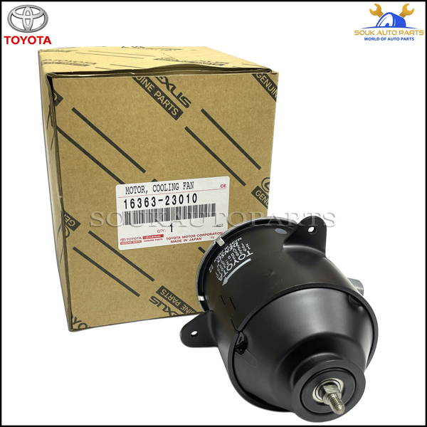 16363-23010 Genuine Toyota MOTOR, COOLING FAN 1636323010 OEM