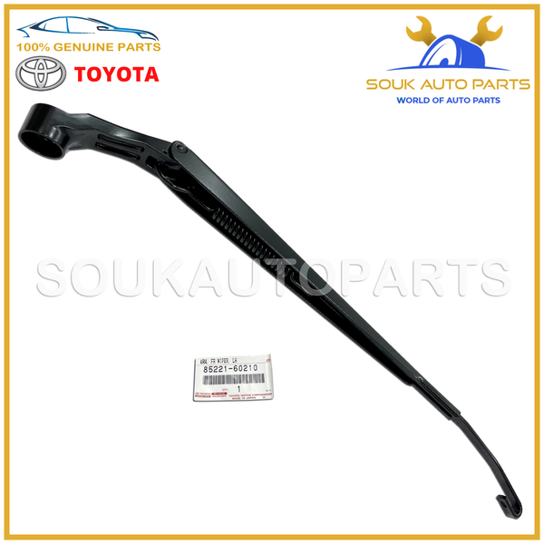 85221-60210 Genuine Toyota ARM, FRONT WIPER, LH 8522160210 OEM
