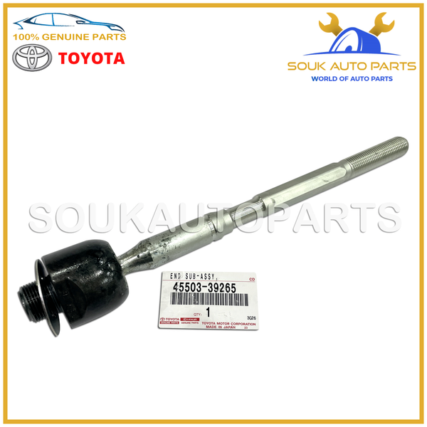 45503-39265 Genuine Toyota END SUB-ASSY, STEERING RACK For Toyota 4Runner GX470