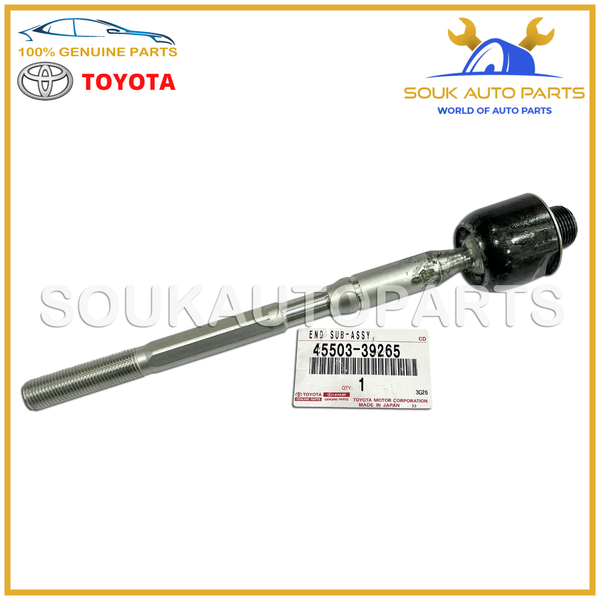 45503-39265 Genuine Toyota END SUB-ASSY, STEERING RACK For Toyota 4Runner GX470