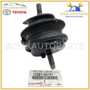 12361-50101 Genuine Toyota INSULATOR, ENGINE MOUNTING, FRONT 1236150101 OEM