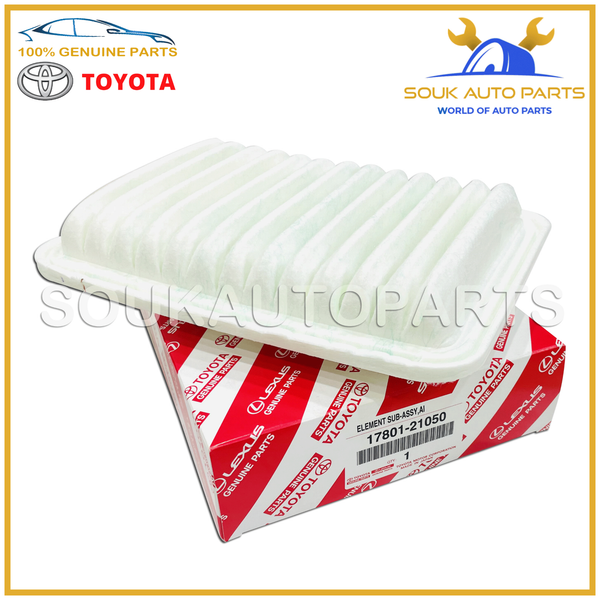 17801-21050 Genuine Toyota ELEMENT SUB-ASSY, AIR CLEANER FILTER Lexus NX200