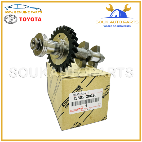 13602-28030 Genuine Toyota BALANCE SHAFT SUB-ASSY,NO.2 1AZFE 2AZFE 2AZFSE 2AZFXE