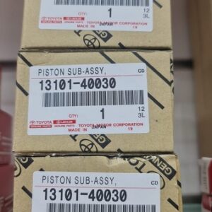 13101-40030 Genuine Toyota PISTON W/PIN SET OF 3 PCS 1KR 1KRFE 1310140030