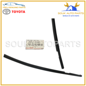 75555-33011 Genuine Toyota MOULDING, ROOF DRIP SIDE FINISH, CENTER RH 7555533011