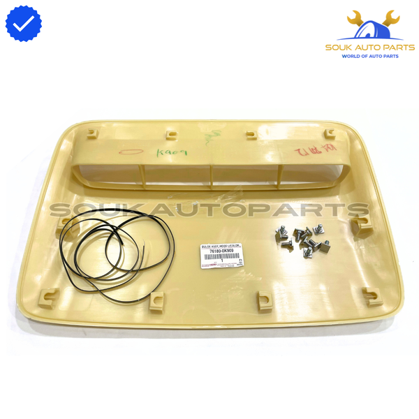 76180-0K909 Genuine Toyota HOOD SCOOP BULGE 1KD 2KD-FTV FORTUNER HILUX 2011-2015