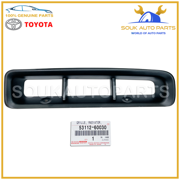 53112-60030 Genuine Toyota GRILLE, RADIATOR, LOWER RH LAND CRUISER Lexus LX450