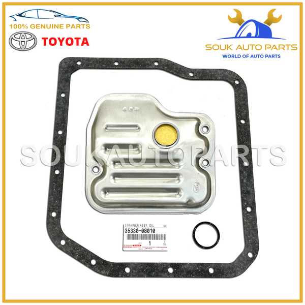 35330-08010 Genuine Lexus ATM OIL STRAINER, O-RING & PAN GASKET SET