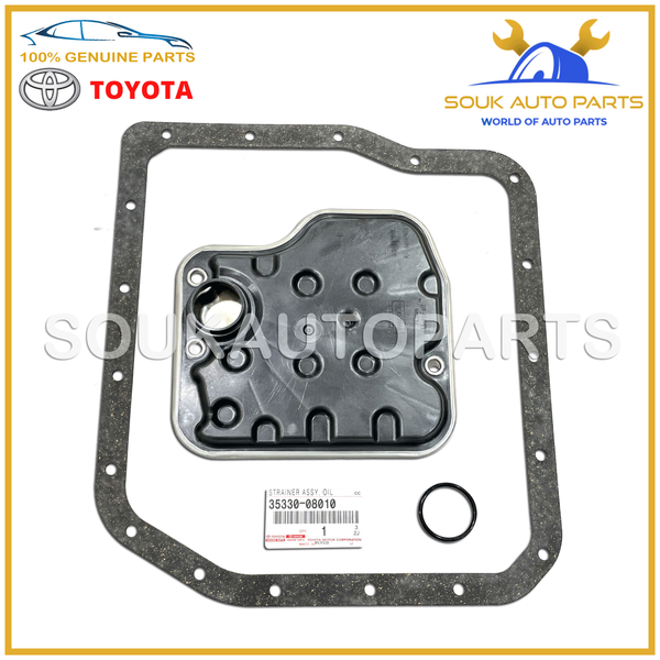 35330-08010 Genuine Lexus ATM OIL STRAINER, O-RING & PAN GASKET SET