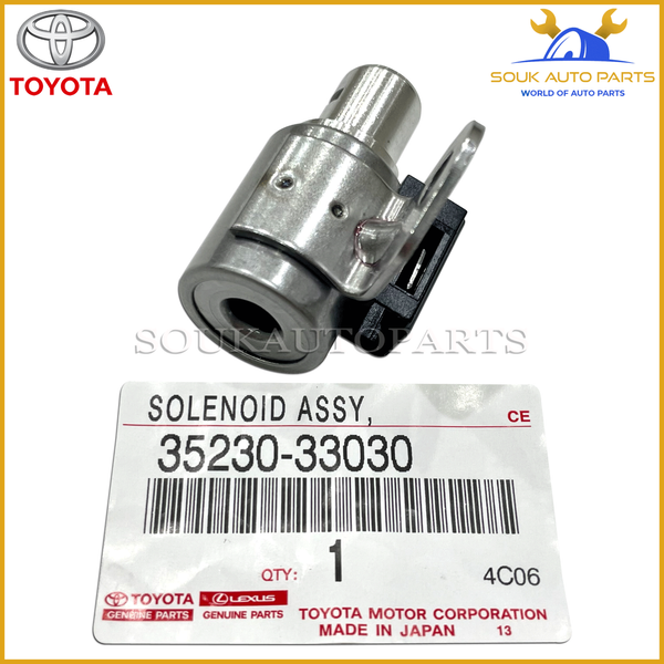 35230-33030 Genuine Toyota SOLENOID ASSY, TRANSMISSION 3WAY, NO.2 3523033030 OEM