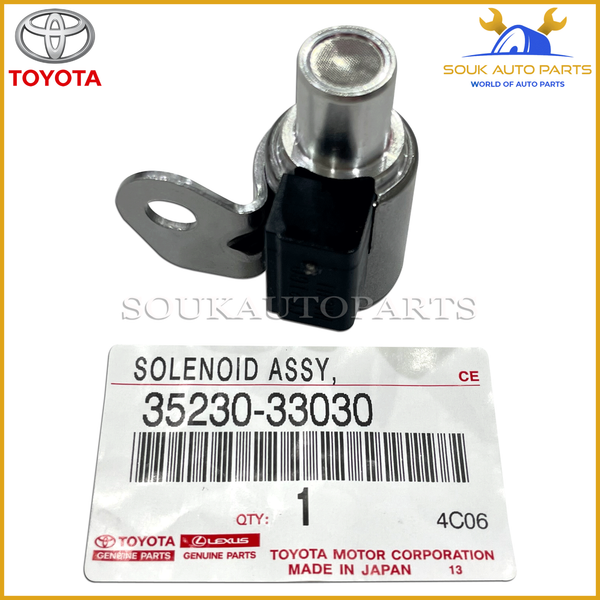 35230-33030 Genuine Toyota SOLENOID ASSY, TRANSMISSION 3WAY, NO.2 3523033030 OEM