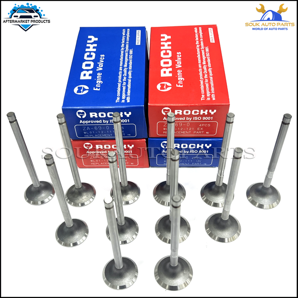 INTAKE & EXHAUST VALVE SET WL & WL-T For Mazda FORD RANGER 2.5Ltr 1998-05