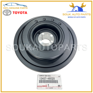 13407-46020 Genuine Toyota CRANKSHAFT HARMONIC BALANCER PULLEY Lexus IS300 SC400