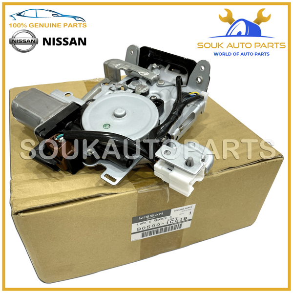 90500-1CA1B Genuine Nissan Infiniti LOCK & REMOTE CONTROL ASSY-BACK DOOR