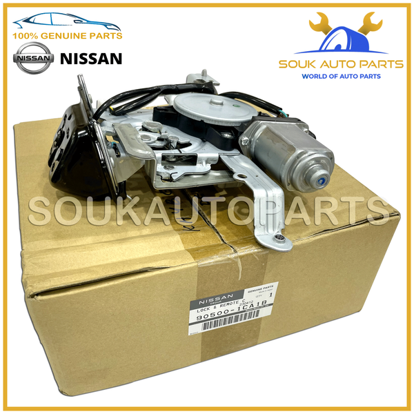90500-1CA1B Genuine Nissan Infiniti LOCK & REMOTE CONTROL ASSY-BACK DOOR