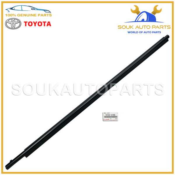 75720-12780 Genuine Toyota MOULDING ASSY, FRONT DOOR BELT, LH