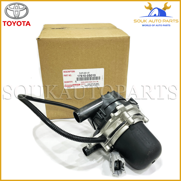 17610-0S010 Genuine Toyota SMOG AIR PUMP ASSY 176100S010 OEM