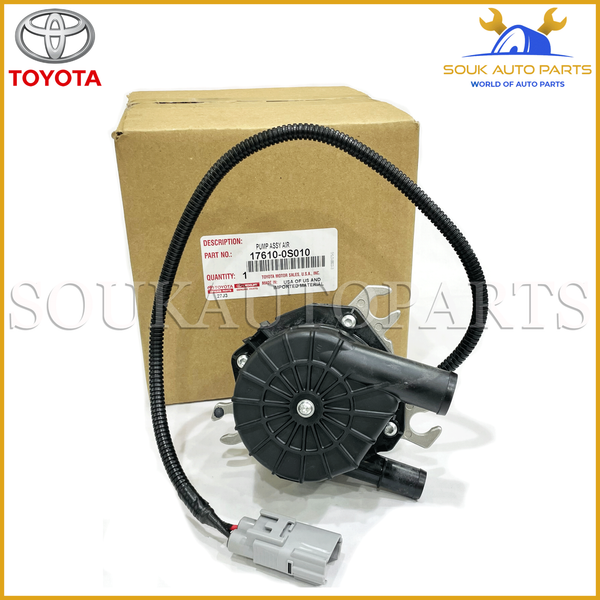 17610-0S010 Genuine Toyota SMOG AIR PUMP ASSY 176100S010 OEM