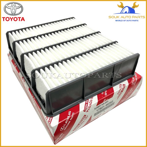 17801-46060 Genuine Toyota ELEMENT SUB-ASSY, AIR CLEANER FILTER 1780146060 OEM