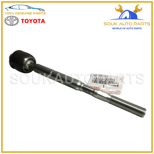 45503-39305 Genuine Toyota END SUB-ASSY, STEERING RACK 1GR-FE