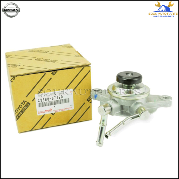 23380-67120 Genuine Toyota CAP ASSY, FUEL FILTER LAND CRUISER PRADO
