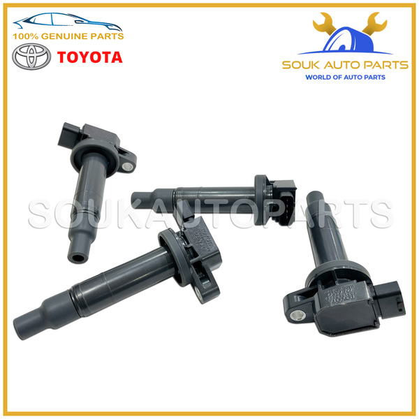 90919-02240 IGNITION COIL SET (4Pcs) DENSO For Toyota PRIUS ECHO 4-DOOR 1.5Ltr