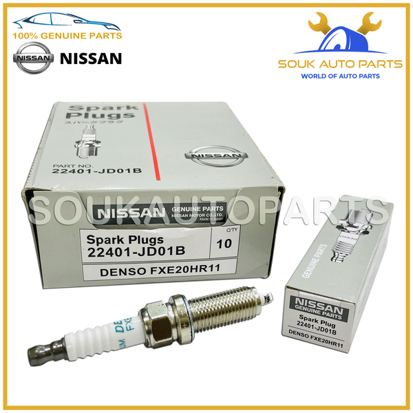 22401-JD01B SPARK PLUG SET 4Pcs IRIDIUM For Nissan ALTIMA SENTRA ROGUE FXE20HR11