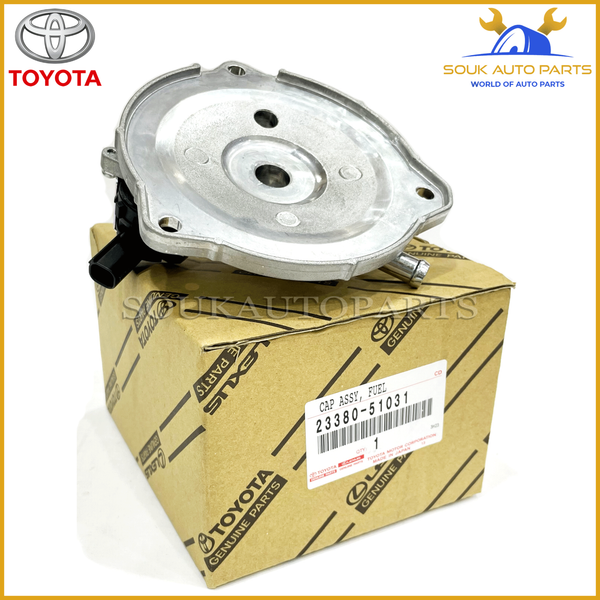 23380-51031 Genuine Toyota CAP ASSY, FUEL FILTER 1VD-FTV LC Lexus LX450d LX570