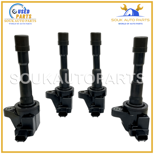 30520-RBJ-003 IGNITION COIL SET OF 4 Pcs For Honda JAZZ Insight Hybrid 2010 2011