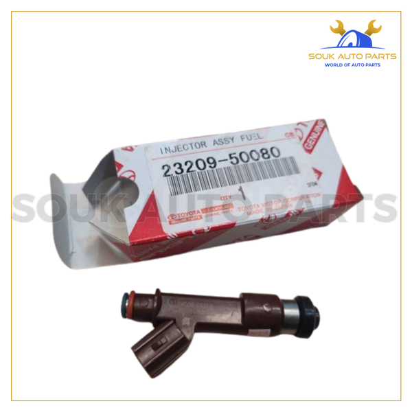 23209-50080 Genuine Toyota INJECTOR ASSY, FUEL 2UZFE Lexus LX470