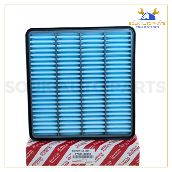 17801-38030 Genuine Toyota ENGINE AIR FILTER 2008-2021 Lexus LX570