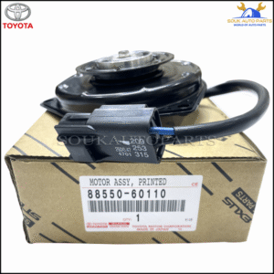 88550-60110 Genuine Toyota MOTOR ASSY, BLOWER (FOR CONDENSER) 8855060110 OEM
