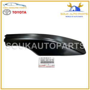 63491-60110-C0 Genuine Toyota COVER, ROOF RACK LEG, FRONT RH 6349160110C0 OEM