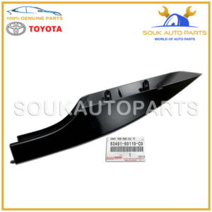 63491-60110-C0 Genuine Toyota COVER, ROOF RACK LEG, FRONT RH 6349160110C0 OEM