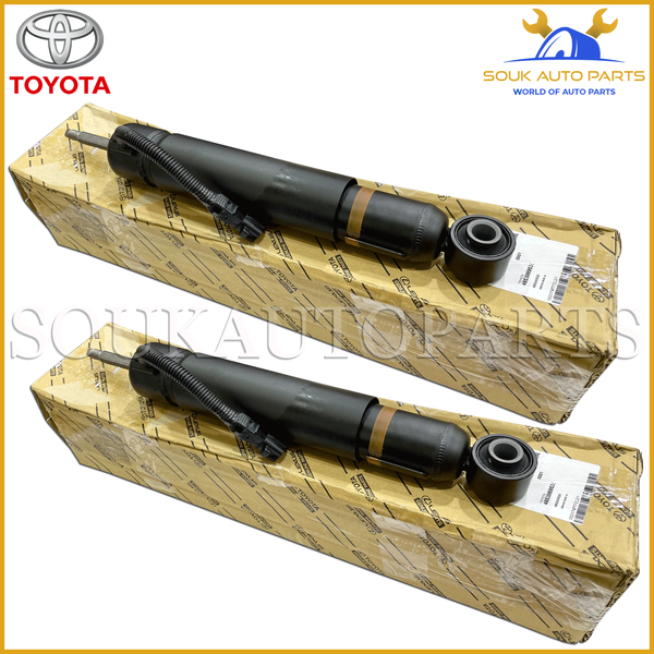 48530-69535 Genuine Toyota SHOCK ABSORBER PAIR OF 2, REAR RH & LH OEM