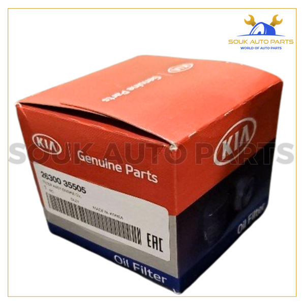 26300-35505 Genuine Hyundai Kia OIL FILTER